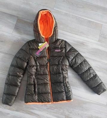Nieuw vingino meisje winterjas goud bruin oran 158 164 13/14 beschikbaar voor biedingen