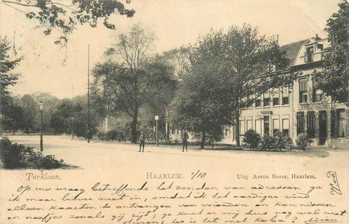 (701-056-035) Haarlem Parklaan, Verzamelen, Ansichtkaarten | Nederland, Noord-Holland, Verzenden