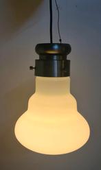 Vintage, design hanglamp. Jaren 50/60. Glas, Ophalen of Verzenden, Glas