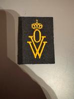 Oud embleem, logo, militaire, wo2, leger, medaille, indië, Verzamelen, Verzenden, Landmacht, Nederland, Embleem of Badge