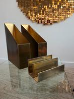 Kantoor organisers in goud metaal- Nieuw!, Ophalen, Nieuw