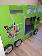 Stapelbed Happy bus inclusief matrassen, Kinderen en Baby's, 85 tot 100 cm, Ophalen of Verzenden, Zo goed als nieuw, Matras