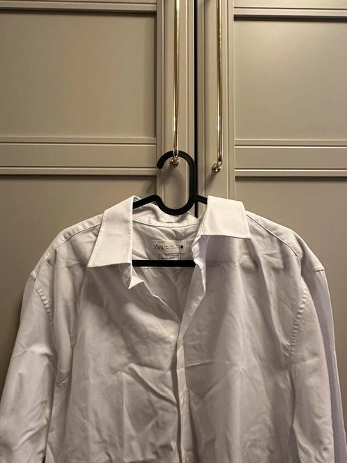 Heren blouse overhemd Zara nette blouse L | nieuw, Kleding | Heren, Overhemden, Nieuw, Halswijdte 41/42 (L), Wit, Ophalen of Verzenden