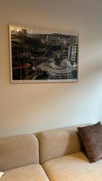 Fotolijst wit 100x70 met Monaco poster, Huis en Inrichting, Woonaccessoires | Schilderijen, Tekeningen en Foto's, Ophalen, Zo goed als nieuw