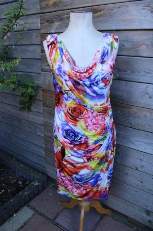 Jurk gekleurd Vera Mont mt 40 Vaste prijs, Kleding | Dames, Jurken, Zo goed als nieuw, Maat 38/40 (M), Overige kleuren, Ophalen of Verzenden