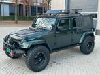 JEEP WRANGLER JK 3.8 V6 SAHARA EXTREME HARDTOP & SOFTTOP, Auto's, Automaat, USB, Zwart, Leder