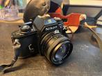 fotocamera, Audio, Tv en Foto, Fotocamera's Analoog, Ophalen of Verzenden, Gebruikt, Spiegelreflex, Nikon