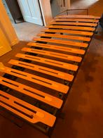 Dorsoo bed met hydraulische lattenbodem, Ophalen, 210 cm, Tweepersoons, Zo goed als nieuw