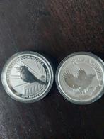2x oz zilver, Postzegels en Munten, Edelmetalen en Baren, Ophalen of Verzenden, Zilver