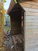 houthok voor openhaardhout., Tuin en Terras, Ophalen, Gebruikt, Hout, Overige typen