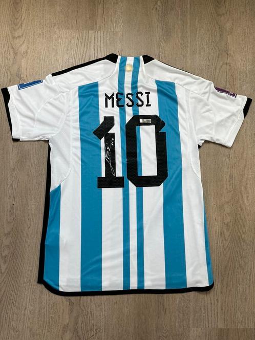 Gesigneerd shirt Lionel Messi, Verzamelen, Sportartikelen en Voetbal, Zo goed als nieuw, Shirt, Buitenlandse clubs, Ophalen of Verzenden