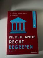 M. de Blois - Nederlands recht begrepen, Ophalen of Verzenden, Zo goed als nieuw, M. de Blois