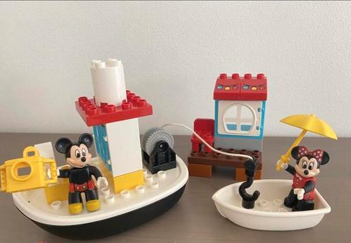 Duplo 10881 - Disney Mickey & Minnie mouse boot, Kinderen en Baby's, Speelgoed | Duplo en Lego, Gebruikt, Duplo, Ophalen of Verzenden