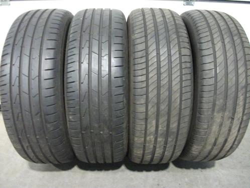 4 x 205/60 16" michelin/hankook zomerbanden, Auto-onderdelen, Banden en Velgen, Band(en), Zomerbanden, 16 inch, 205 mm, Personenwagen