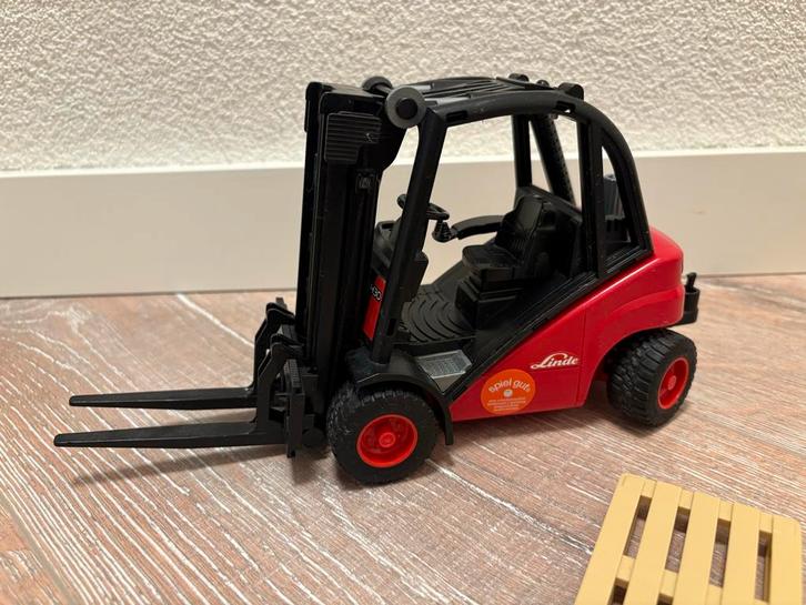 Bruder 02511 Linde H30D Vorkheftruck, Kinderen en Baby's, Speelgoed | Speelgoedvoertuigen, Zo goed als nieuw, Ophalen of Verzenden