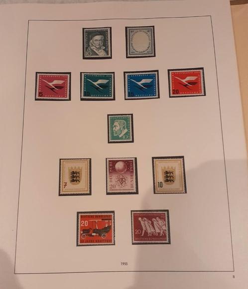 BRD grote verzameling postfris 1955-1998, Postzegels en Munten, Postzegels | Volle albums en Verzamelingen, Buitenland, Ophalen of Verzenden