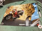 Originele Ducati reuzenposter Ducati Multistrada exemplaar B, Ophalen of Verzenden, Ducati