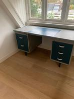 Vintage gispen jaren 60 bureau  75 diep 150 breed, Huis en Inrichting, Bureaus, Ophalen, Gebruikt