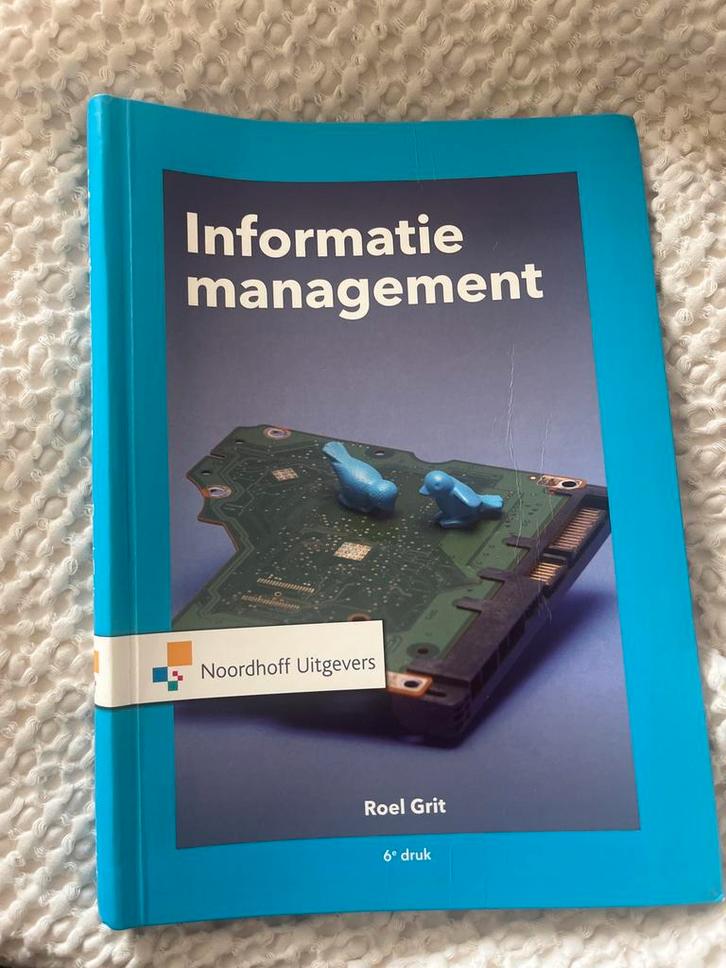 Informatie Management - Roel Grit, Boeken, Informatica en Computer, Gelezen, Vakgebied of Industrie, Ophalen of Verzenden