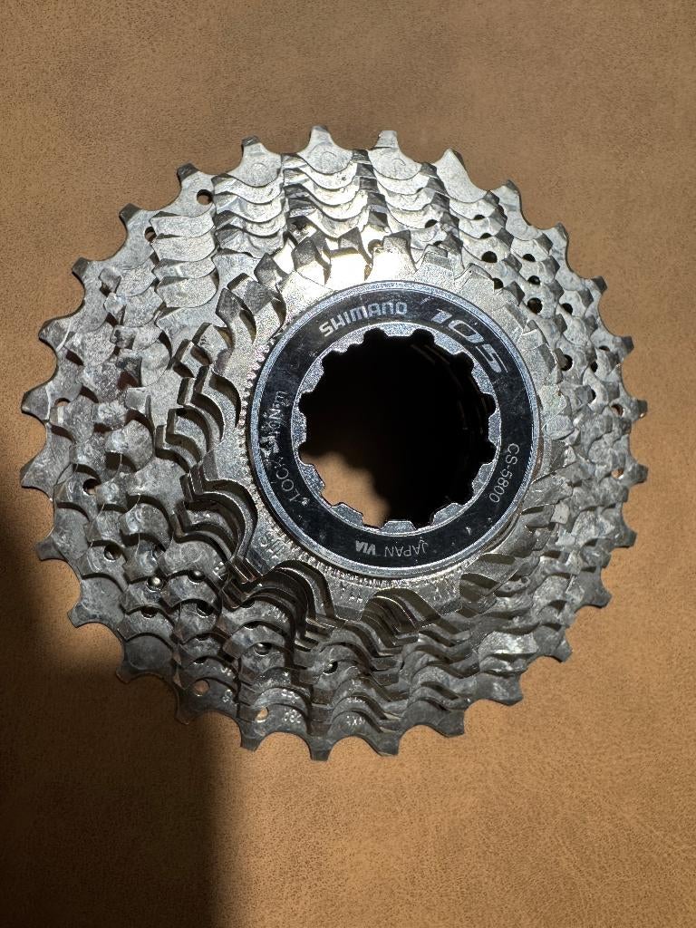 Shimano 105 CS-5800 Cassette 11-28T, Ophalen, Zo goed als nieuw, Derailleur of Ketting, Shimano 105