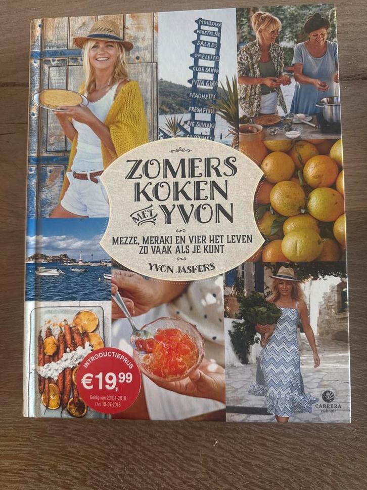 Zomers Koken met Yvon Jaspers - Kookboek, Boeken, Kookboeken, Zo goed als nieuw, Voorgerechten en Soepen, Europa, Gezond koken