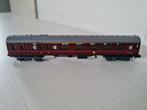 3 Nette Minitrix Engelse rijtuigen 13008/13021, Hobby en Vrije tijd, Modeltreinen | N-Spoor, Gebruikt, Gelijkstroom, Trix, Wagon