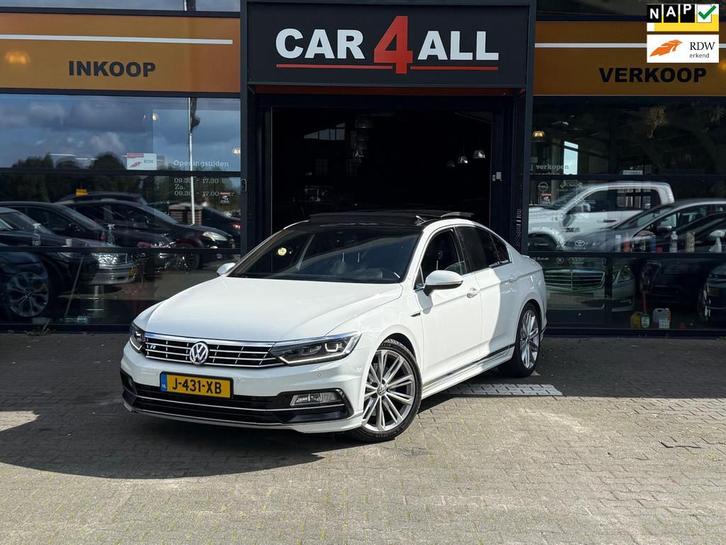 Volkswagen Passat 2.0 TSI R-line PANO/VERLAAGD/LED/LEDER/PDC, Auto's, Volkswagen, Bedrijf, Te koop, Passat, ABS, Airbags, Airconditioning
