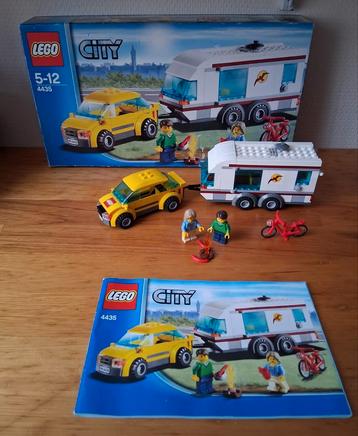 Lego city auto + caravan complete set met doos en boekje  beschikbaar voor biedingen