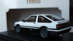 Toyota Corolla Trueno Levin 1600 GTV initial D Ebbro Pol, Hobby en Vrije tijd, Modelauto's | 1:43, Verzenden, Nieuw, Auto, Overige merken