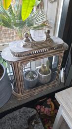 Windlicht, Ophalen, 25 tot 50 cm, Bruin, Zo goed als nieuw