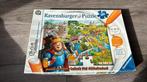Tiptoi puzzel het ridderkasteel, Ophalen of Verzenden, Zo goed als nieuw, Puzzelen, Met geluid