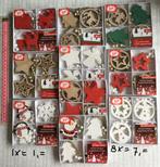 Kerst kaarten maken, kerst stickers, knutsel spullen nw, Diversen, Kerst, Ophalen of Verzenden