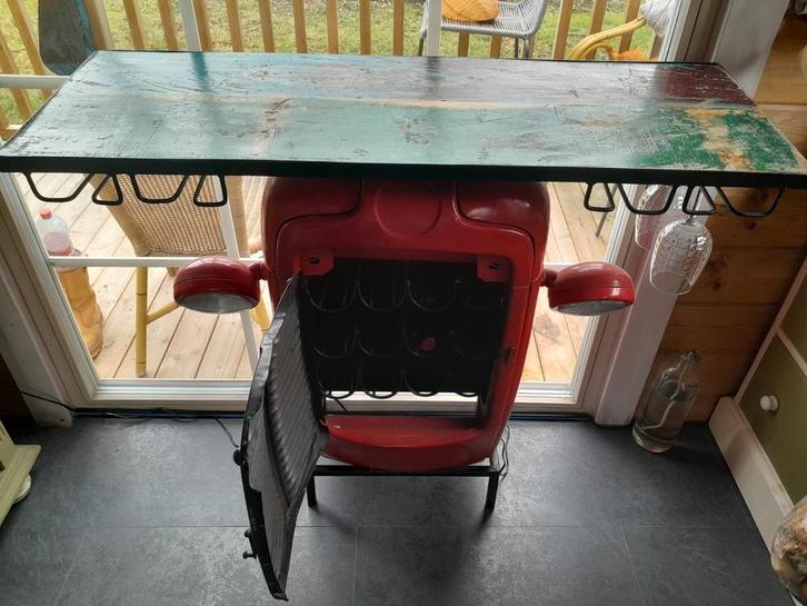 Unieke Wijn bewaar Bar, Huis en Inrichting, Barren, Ophalen of Verzenden