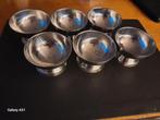 6 Vintage IJscoupes RVS, Ophalen, Gebruikt