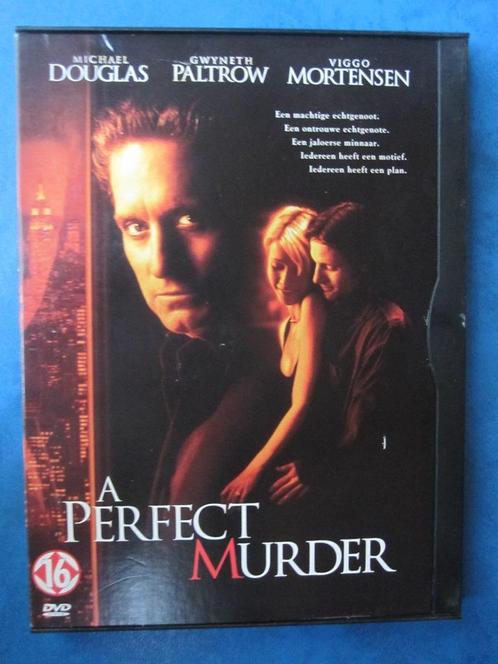 A Perfect Murder (1998), Cd's en Dvd's, Dvd's | Thrillers en Misdaad, Zo goed als nieuw, Actiethriller, Vanaf 16 jaar, Ophalen of Verzenden