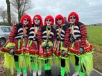 Carnavals Pak Vrouw (4 stuks loopgroep), Ophalen of Verzenden, Gedragen, Carnaval, Kleding