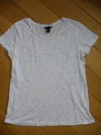 H&M Basic t- shirt wit zwarte stip maat S - nieuw -, Kleding | Dames, T-shirts, Nieuw, H&M, Ophalen of Verzenden, Wit