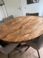 Mango eettafel 150Cm, Huis en Inrichting, Tafels | Eettafels, Ophalen, Zo goed als nieuw, Rond, 100 tot 150 cm