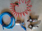 Verfspuit, Doe-het-zelf en Verbouw, Compressors, 25 tot 100 liter, Ophalen of Verzenden, Zo goed als nieuw, 200 tot 400 liter/min