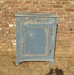 oude 1 deurs linnenkast meidenkast kast klerenkast met lade, Antiek en Kunst, Curiosa en Brocante, Ophalen