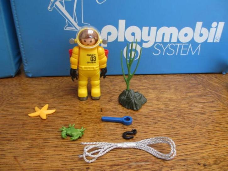 onderwater zee 4479 diepzeeduiker zeldzaam 100%, Kinderen en Baby's, Speelgoed | Playmobil, Zo goed als nieuw, Complete set, Ophalen of Verzenden