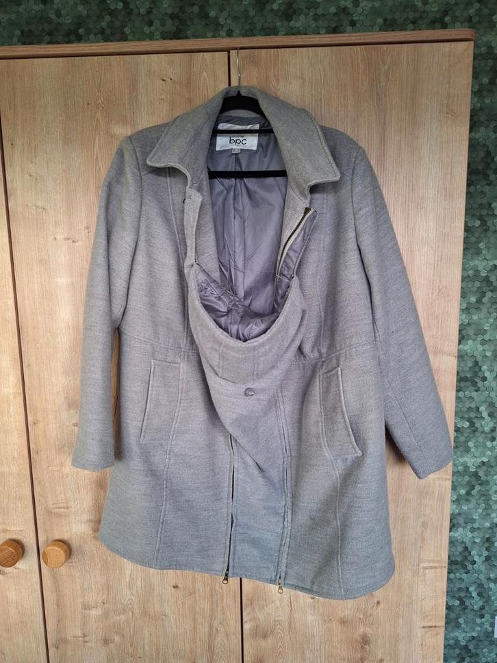 Zwangerschapsjas / draagjas bonprix maat 42, Kleding | Dames, Positiekleding, Gedragen, Maat 42/44 (L), Grijs, Ophalen of Verzenden