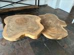 Salontafels suar, Ophalen, 50 tot 100 cm, Rond, Zo goed als nieuw