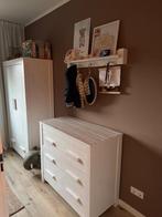 Complete witte babykamer van massief hout., Ophalen, Zo goed als nieuw, Jongetje of Meisje