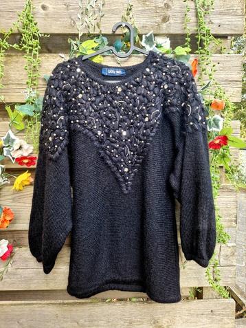 Schattige vintage zachte mohair retro trui beschikbaar voor biedingen