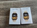 2x smartwatch, Sieraden, Tassen en Uiterlijk, Smartwatches, Ophalen of Verzenden, Zo goed als nieuw, Zwart, Android