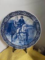 10937) antiek Delfts blauw bord   drs 40cm, Antiek en Kunst, Antiek | Wandborden en Tegels, Ophalen of Verzenden