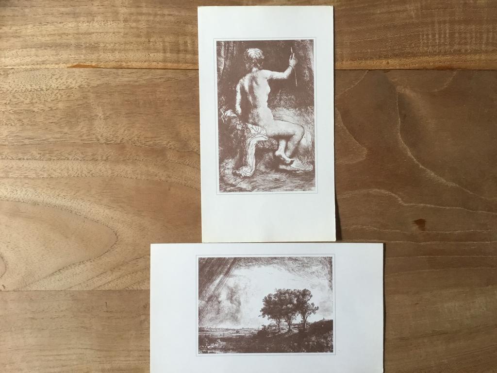 Rembrandt., Ophalen of Verzenden, Zo goed als nieuw, Voor 1940, Prent
