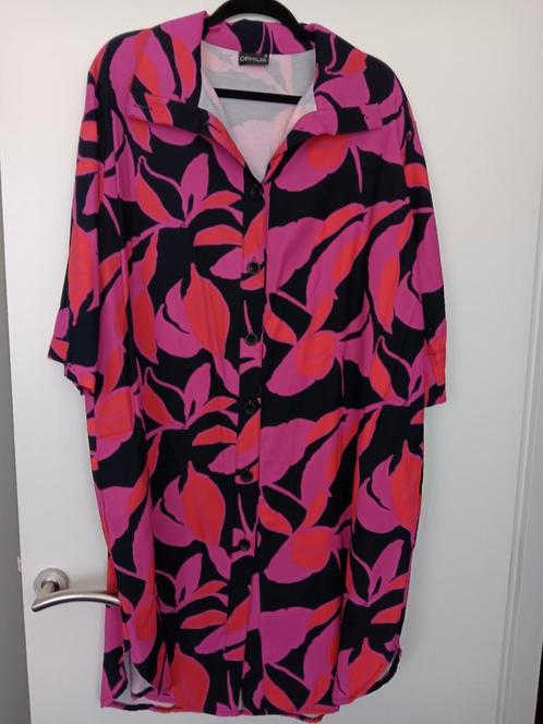 Te Koop: OPHILIA Blouse,  mt 3. (46/48) NIEUW., Kleding | Dames, Grote Maten, Nieuw, Blouse of Tuniek, Zwart, Ophalen of Verzenden