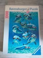 Ravensburger puzzel 1000 stukjes dolfijn, Hobby en Vrije tijd, Denksport en Puzzels, Ophalen of Verzenden, 500 t/m 1500 stukjes